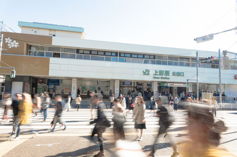 上野駅前