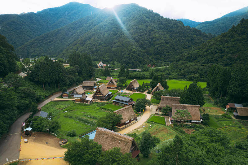 田舎の風景